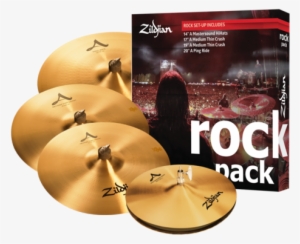 A Zildjian Cymbal Set - Zildjian A Series Cymbal Set Rock #3862383