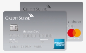 The Credit Suisse Duo Silver Card Package Offers You - Office Application Software #3862837