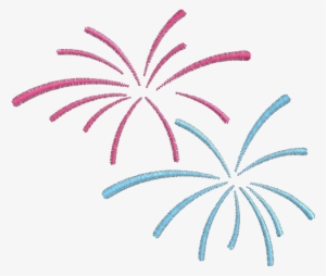 Reveillon Fogos Png - Embroidery #3863270