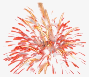 Fogos De Artifício Dourado Png #3863334