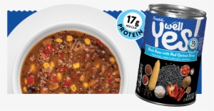 Black Bean - Campbell's Well Yes Black Bean With Red Quinoa Soup #3864472