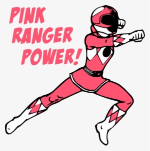 Mighty Morphin Power Rangers-pink Power Ranger Magnet #3864611