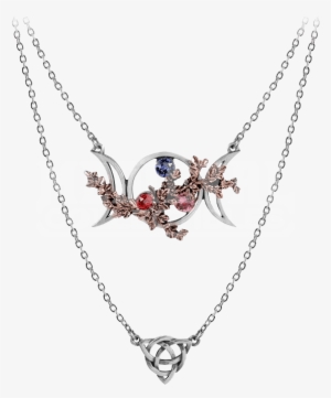 Alchemy Wiccan Goddess Of Love Necklace, Pagan Triple #3864977