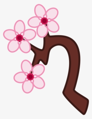 Cherry Blossom , Cherry Blossoms, Cutie Mark, Idw, - Mlp Blossom Cutie Mark #3865793