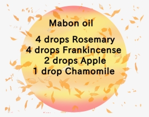 Mabon Oil Recipe I Found And Made An Image For - Illustration #3865810