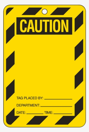 Brady Lockout Tag Large Economy - Caution Out Of Order Tag #3865945