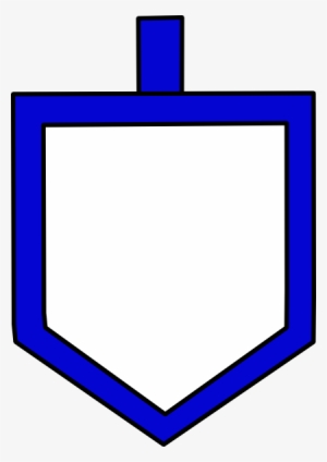 How To Set Use Blue Dreidel Shape Svg Vector #3866138