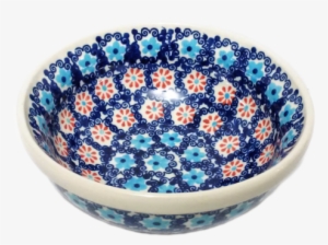 Cereal/soup Bowl In Forget Me Not Pattern - Bowl #3866446
