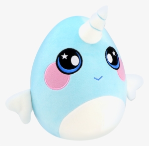 Squeezamals, 8" Plush, Narwhal - Мягкая Игрушка Squeezamals #3866505 Squeezamals, 8" Plush, Narwhal - Мягкая Игрушка Squeezamals #3866505