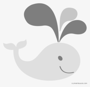 Cute Whale Clipart - Pink Whale Png #3866673