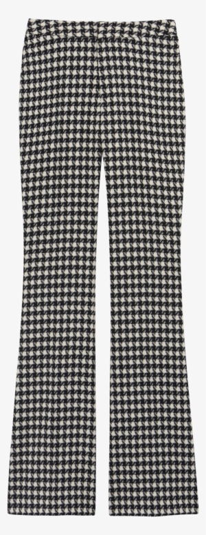 Suistudio X Vanessa Hudgens Edie Trousers, $280, Suistudio - Houndstooth Scarf Wool #3867314