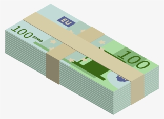 Wad Of Euros Transparent Png Clip Art Image - Portable Network Graphics #3867378