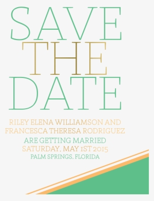 Save The Date Postcards, Wedding Save The Dates, Personalized - Parallel #3867483