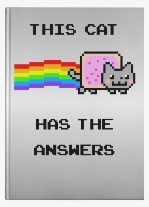 Nyan Cat Hardcover Journal - Nyan Cat #3867694