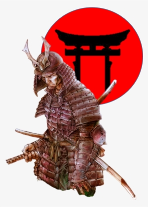 Samurai And Torii Gate - Torii 1 Rectangle Sticker #3868405