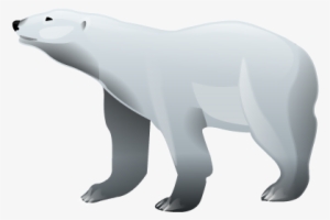 Polar Bear Png Hd - Polar Bear Illustration Png #3868406
