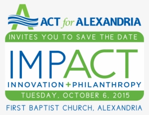 Save The Date Impact Logo - Graphic Design #3868408