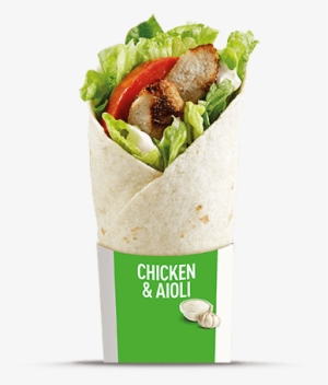 Grilled Chicken Wrap Mcdonalds - Grilled Chicken Aioli Wrap #3868559