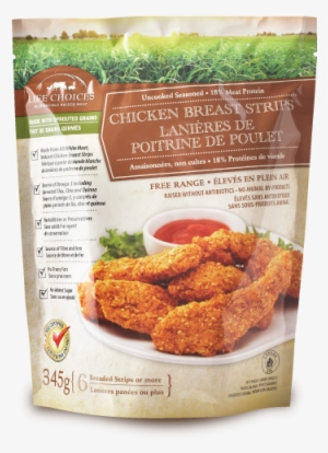 Our 100% White Meat Chicken Strips Are Made From Whole - Design #3868835