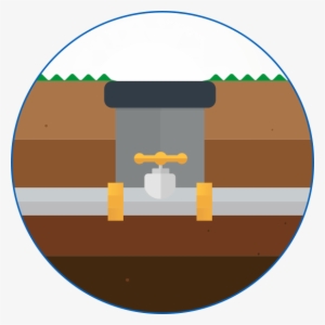 If You Have No Running Water Check Your Outside Stop - Stopcock #3869301