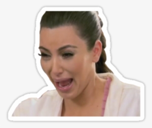 "kim Kardashian Crying" Stickers By Sailorlolita - Funny Kim Kardashian Crying #3869623 "kim Kardashian Crying" Stickers By Sailorlolita - Funny Kim Kardashian Crying #3869623
