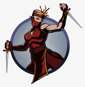 Ninja Girl Stilettos - Shadow Fight All Girls Characters #3869871