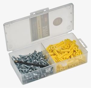 Png 53729 - Klein Tools 53729 Conical Anchor Kit With 100 Fasteners #3870026