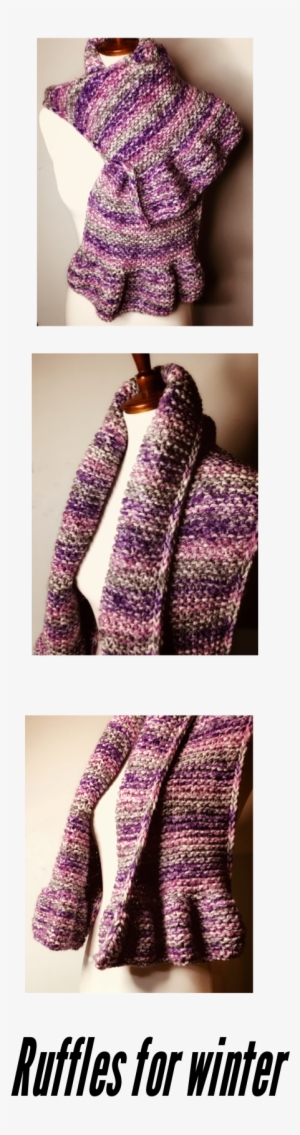 Easy Scarf Knitting Pattern - Wool #3870072