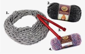 Knitting Yarn Png Download - Lion Brand Yarn 640-149 Wool-ease Thick And Quick Yarn, #3870405