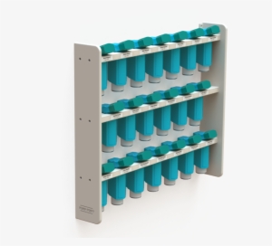 Twenty Hole Pump Point Unit- Asthma Inhaler Storage #3870999