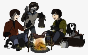 Creepy Clipart Sick - Masky X Kate The Proxy #3871008