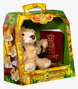 Bear In A Box By Teddy Mountain - Teddy Mountain #3871414