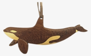 Orca Whale Wood Ornament - Killer Whale #3872465