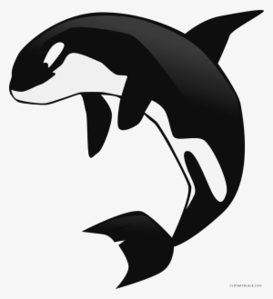 Orca Whale Clipart - Whale Clipart Transparent Background #3872550