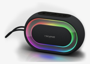 Creative Halo - Creative Halo Portable Speaker - Wireless - Black #3872770