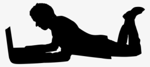 Man On Laptop Silhouette #3873511 Man On Laptop Silhouette #3873511