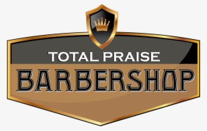 Total Praise Barbershop Logo - Emblem #3873699