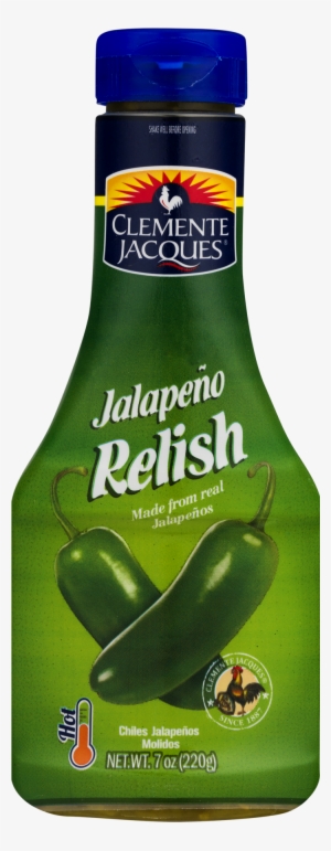 Clemente Jacques Relish, Jalapeno, Hot - 7 Oz #3873748