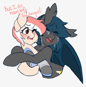 Mimisaurusrex, Bat Pony, Blushing, Commission, Crying, - Portable Network Graphics #3874170