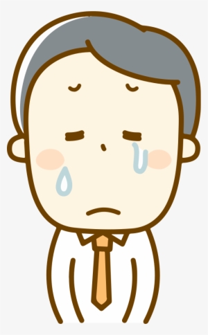 Crying Male - コーヒー ブレイク イラスト #3874256