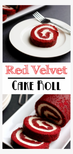 Red Velvet Cake Roll - Red Velvet Cake #3874386