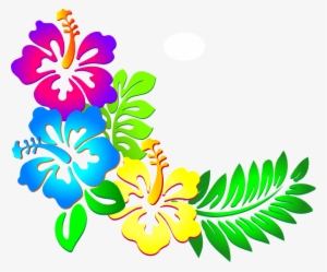 Free Flower Border Clip Art Pictures - Hibiscus Clip Art #3874458