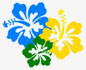 Hawaiian Flower Border Free Download Best Hawaiian - Hibiscus Clip Art #3874596