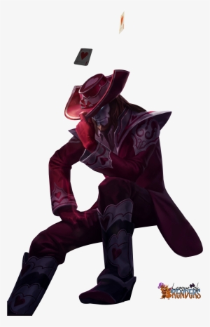 Twisted Fate Transparent Png - League Of Legends Twisted Fate Png #3874727