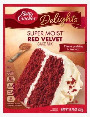 Betty Crocker Super Moist Red Velvet Cake Mix, - Red Velvet Betty Crocker #3874858