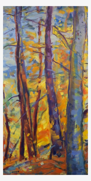 Autumn-forest - Acrylic Paint #3876100