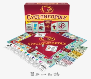 Iowaopoly Board Monopoly Game Real Estate University - Hog-opoly Board Games By Late #3876777
