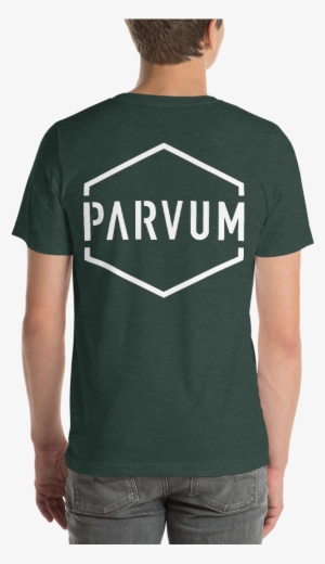 Forest Green Marl Parvum Rear Logo Unisex Jersey - We Should All Care Tshirt #3876837