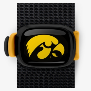 Iowa Hawkeyes Stwrap - Ncaa Iowa Hawkeyes Car Flag Hawk Logo #3876954
