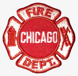 Chicago Fire Department 2″ Maltese Patch - Aurora Il Fire Department Logo #3877192